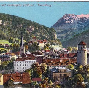 Feldkirch mit Gurtisspitze