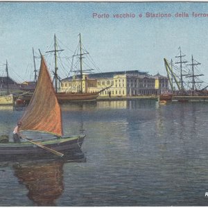 Triest Porto Vecchio und Staatsbahnhof