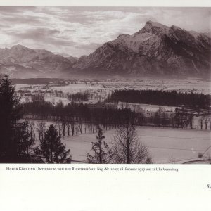 Untersberg Göll 18.2.1927