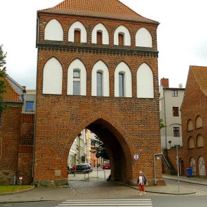 Stralsund - Kniepertor Feldseite