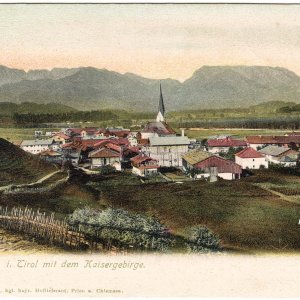 Kössen in Tirol um 1910