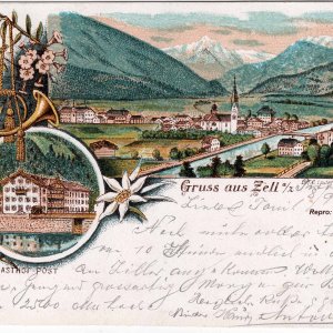 Zell am Ziller um 1896