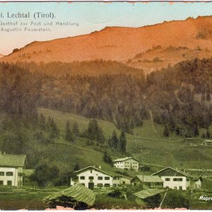 Bach im Lechtal, Tirol