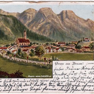 Absam in Tirol um 1905