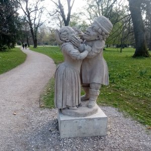 Zwerge im Hellbrunner Park Salzburg