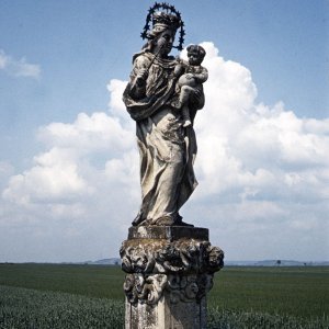 Mariensäule Madonna Bavaria 1714 Roseldorf, Sitzendorf an der Schmida