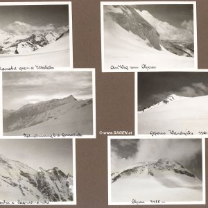 Valsertal, Riepenkar Sattel, Olperer, 1930er-Jahre