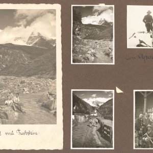 Valsertal, Fußstein, Olperer, 1930er-Jahre