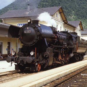 Dampflokomotive ÖBB 52.3517 Bad Ischl