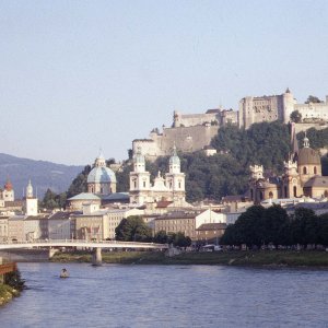 Blick auf Salzburg und Festung