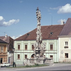 Weitra Rathausplatz 1967