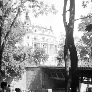 Baden bei Wien, Hildegardbrücke um 1930