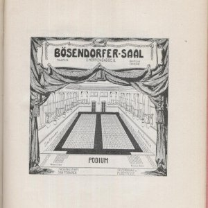 Plan Bösendorfersaal Herrengasse  6 Wien I