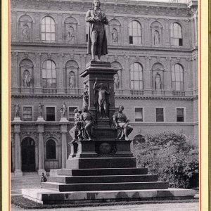 Wien Schiller-Monument (Schillerdenkmal) 1887