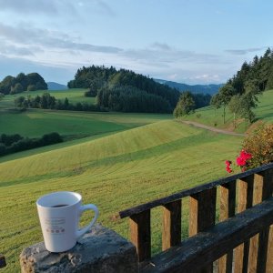 Morgenkaffee in Königswiesen