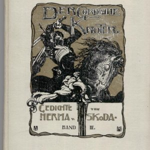 Herma von Skoda Der gordische Knoten Leipzig-Gohlis 1909