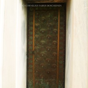 Das Schliemann Mausoleum in Athen. Ewig verschlossen.