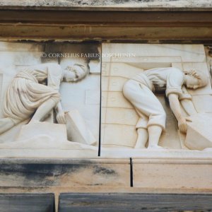 Das Schliemann Mausoleum in Athen.