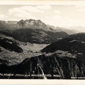 Blick vom Piz Mondin gegen Nauders, Tirol