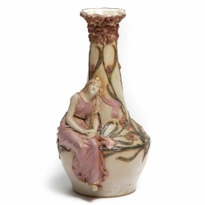 Ernst Wahliss Vase um 1900