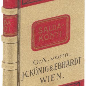 Reklamemarke König & Ebhardt Wien