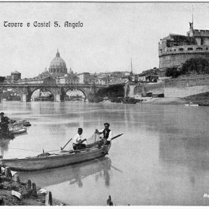 Rom, Der Tiber bei Castel Sant'Angelo
