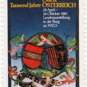 Reklamemarke Tausend Jahre Oberösterreich