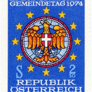 XI. Europäischer Gemeindetag 1974, Sondermarke