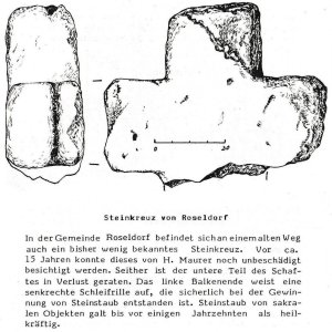 Hermann Maurer, Steinkreuz Roseldorf, Niederösterreich