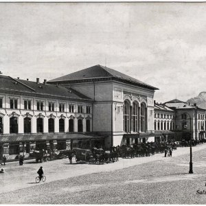 Salzburg Bahnhof 1910