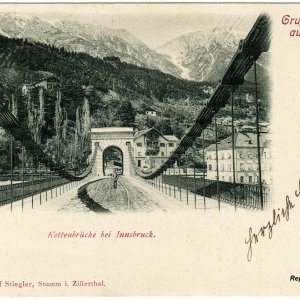 Kettenbrücke bei Innsbruck