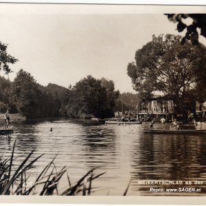 Weikertschlag an der Thaya, Schwimmbad um 1950