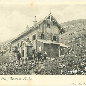 Ötscherschutzhaus um 1910