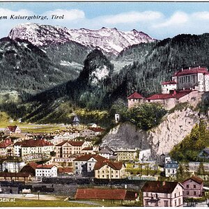 Kufstein mit dem Kaisergebirge