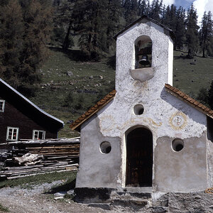 Kapelle beim Gschwell in Langtaufers, Graun im Vinschgau