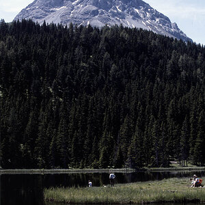 Piz Lad und Schwarzer See, Nauders