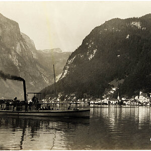 Dampfschiff "Kronprinz Rudolf" am Hallstätter See