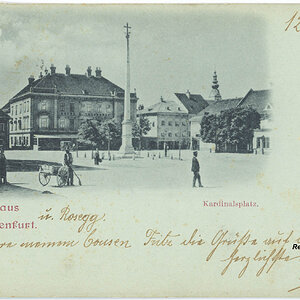 Klagenfurt Kardinalsplatz 1898