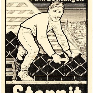 Eternit Werbung Vöcklabruck 1914