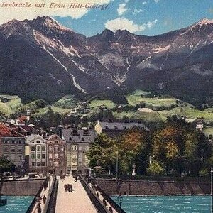 Innsbruck um 1910, Innbrücke