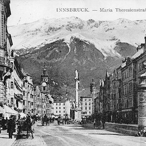 Innsbruck um 1911 - Maria-Theresien-Straße