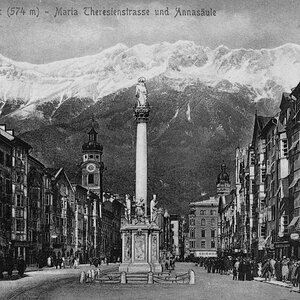 Innsbruck Maria Theresien Strasse um 1920