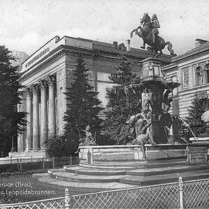Innsbruck 1928, Leopoldsbrunnen s/w