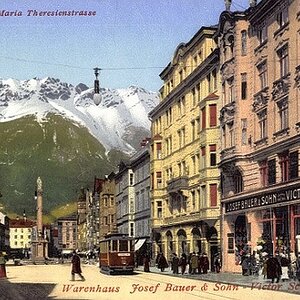 Innsbruck Warenhaus Maria-Theresien-Straße 1928