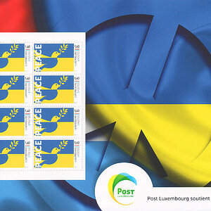 Sonderausgabe Ukraine Post Luxemburg