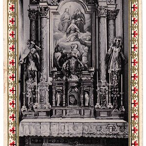 Andachtsbild Gnadenaltar Mutter Gottes zu Absam