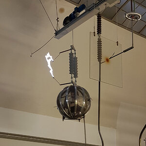 Deutsches Museum Hochspannungsanlage