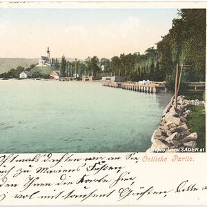 Attersee. Östliche Partie.