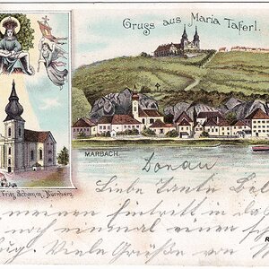 Gruß aus Maria Taferl 1897
