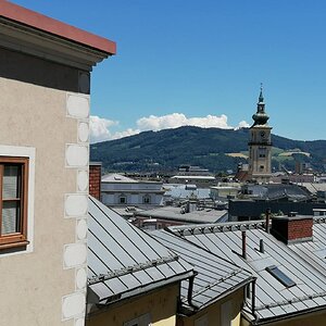 Blick vom Schlossberg in Linz